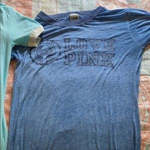 Two shirts from pink